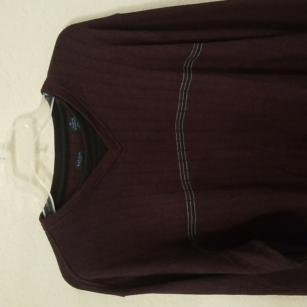 Van Heusen Men's Long Sleeve CrewNeck Sweater